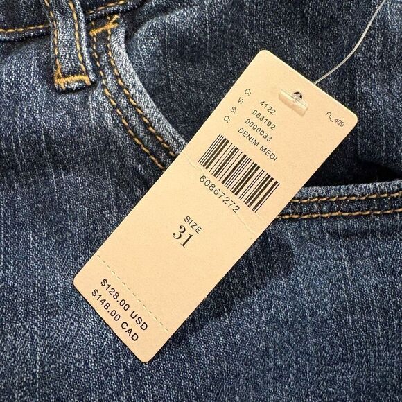 NWT Anthropologie Pilcro Wide Leg Jeans Size 31 $128.00 - Picture 5 of 9